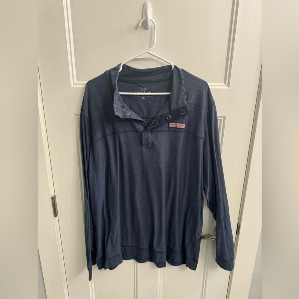 Edgartown Shep Shirt, Snaps, Like New Condition, Size XXL